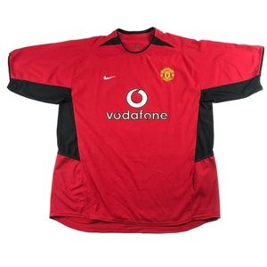 2002 Manchester United Nike Soccer Jersey